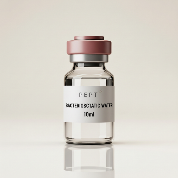 Bacteriostatic water vial for peptide reconstitution - Pept Australia